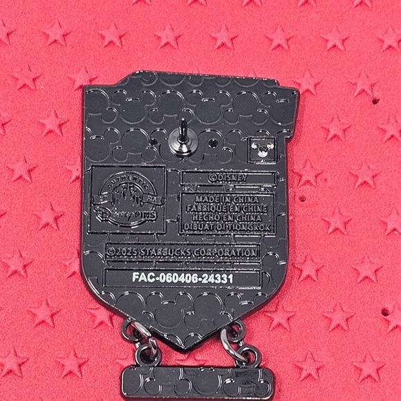 Disneyland Starbucks Mystery Pin Set - Sleeping Beauty Castle - Picture 2 of 3